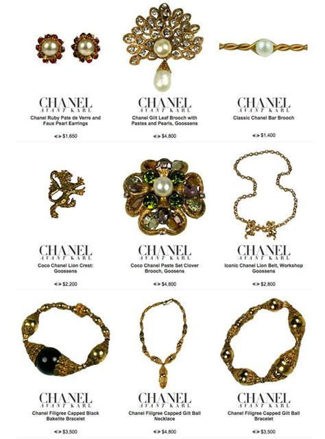 bijou jarretiere chanel|Chanel jewelry catalog.